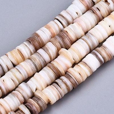 Natural Freshwater Shell Beads Strands SHEL-N026-94A-01-1
