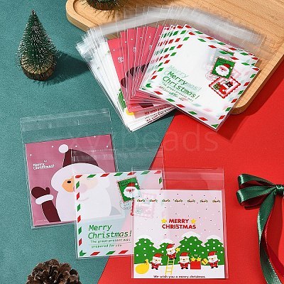 3 Bags 3 Styles Rectangle OPP Cellophane Bags for Christmas OPC-FS0001-01A-1