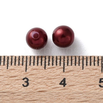 Plastic Imitation Pearl Beads FIND-M059-01B-01-1