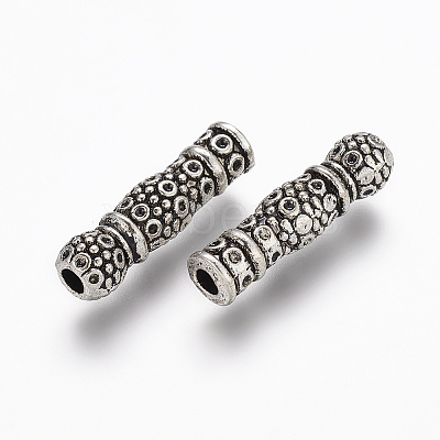 Tibetan Style Alloy Tube Beads LS-LF0658Y-NF-1