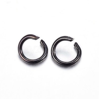 Ion Plating(IP) 304 Stainless Steel Open Jump Rings STAS-H467-03B-5MM-1