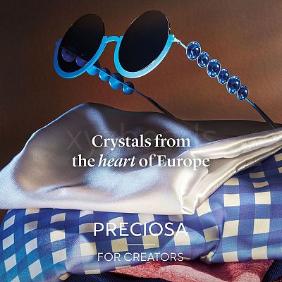 Preciosa® MAXIMA Crystal Round Stones X-PRC-RASS47-90070-1