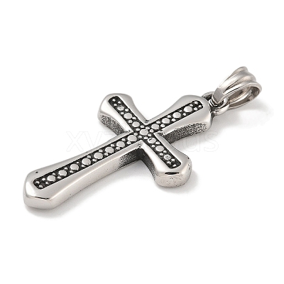 304 Stainless Steel Pendants STAS-Z097-13AS-02-1