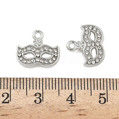 Alloy Rhinestone Pendants ENAM-I073-04P-02-1