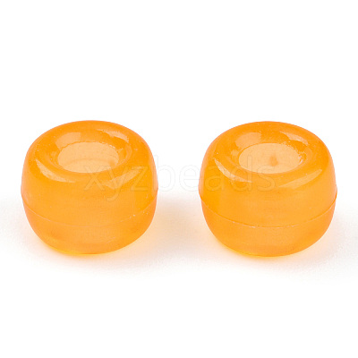 Transparent & Luminous Plastic Beads KY-T025-01-H07-1
