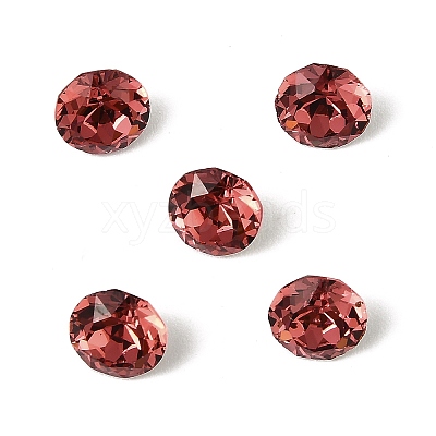 Glass Rhinestone Cabochons GLAA-A018-6mm-209-1