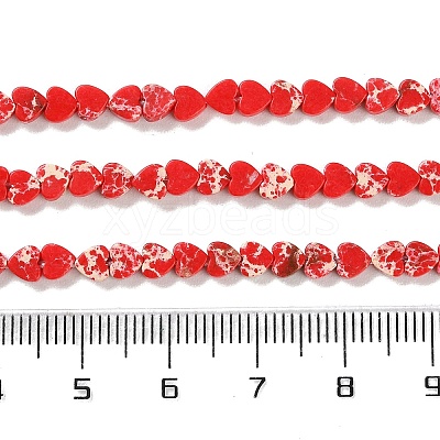 Dyed Synthetic Imperial Jasper Beads Strands G-M403-A36-01-1