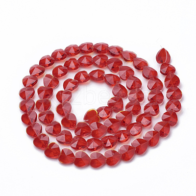 Transparent Glass Beads GLAA-Q066-10mm-A06-1