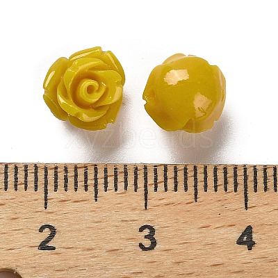 Synthetic Coral Carved Beads CORA-H003-01B-22-1