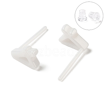 Hypoallergenic Bioceramics Zirconia Ceramic Stud Earrings EJEW-C065-03E-1