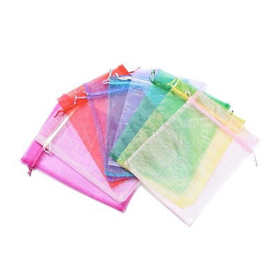 Rectangle Jewelry Packing Drawable Pouches OP-S004-17x23cm-M-1