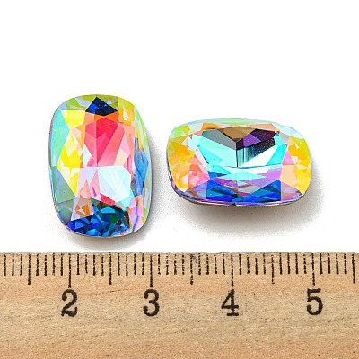 Glass Rhinestone Cabochons RGLA-M017-E03-202ST-1