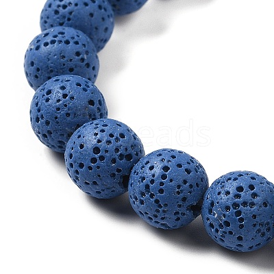 Natural Lava Rock Bead Strands G-L435-03-8mm-21-1