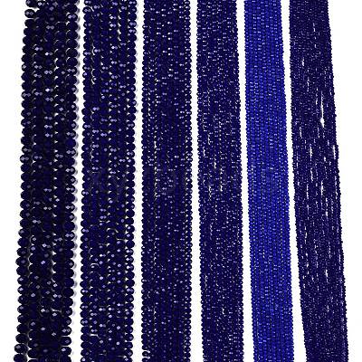 Opaque Solid Color Imitation Jade Glass Beads Strands EGLA-A044-P2mm-D07-1