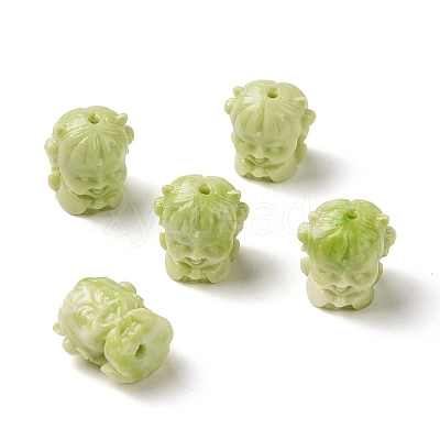 Opaque Epoxy Resin Beads RESI-I046-03C-1
