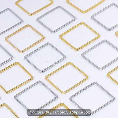 Brass Linking Rings KK-OC0001-03-1