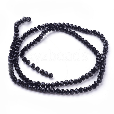 Glass Beads Strands EGLA-J042-4mm-08-1