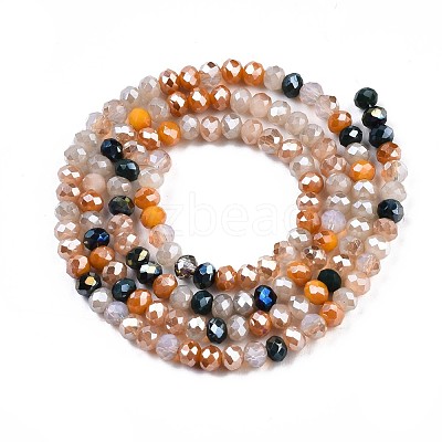 Glass Beads Strands X-GLAA-T006-16B-1