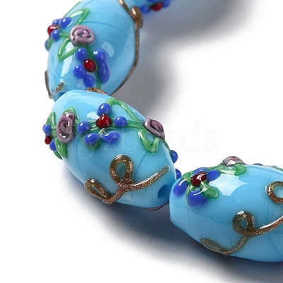 Handmade Lampwork Beads LAMP-J089-D06-A-1
