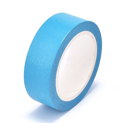 DIY Solid Color Scrapbook Decorative Paper Tapes DIY-M008-A03-1