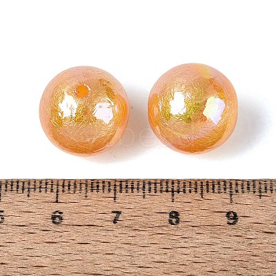 UV Plating Opaque Acrylic Beads SACR-Q005-01D-1