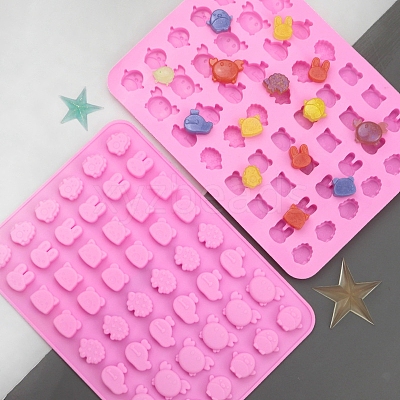 48-Cavity Silicone Animal Wax Melt Molds STAM-PW0003-32-1