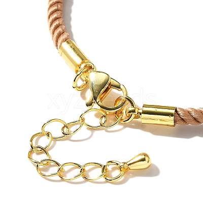 Nylon Milan Cord Necklace Making MAK-M028-01G-12-1