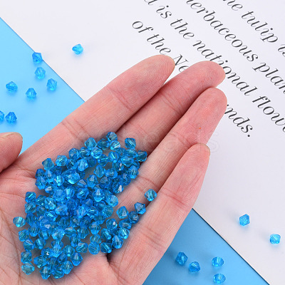 Transparent Acrylic Beads MACR-S373-84-B08-1