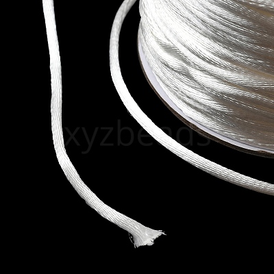 Nylon Satin Rattail Cords X-NWIR-A003-01-1