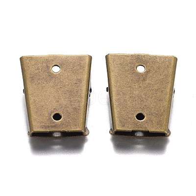 Iron Bolo Tie Slide Clasp IFIN-F162-01A-AB-1