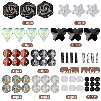Transparent Glass Beads GLAA-SC0002-51-1