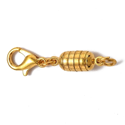 Brass Magnetic Clasps Converter KK-O134-06G-1