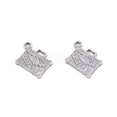 Suitcase Alloy Small Handmade Charms Pendant PALLOY-WH0086-80AS-1