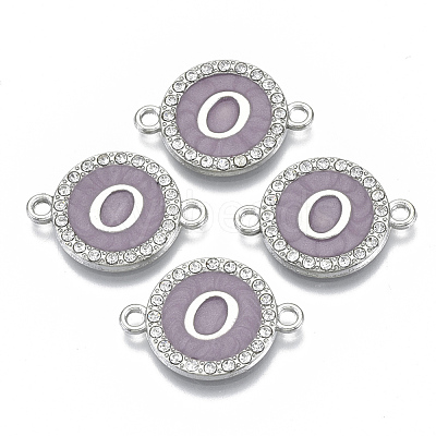 Alloy Enamel Links Connectors ENAM-TAC0003-01S-01O-1