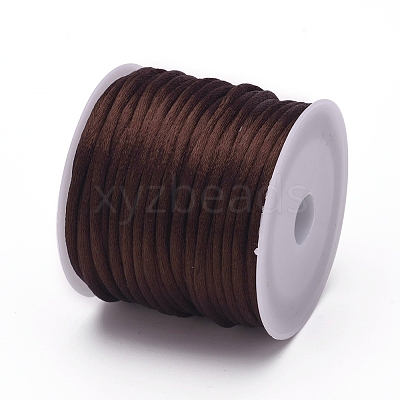 Nylon Satin Rattail Cords X-NWIR-L006-1mm-03-1