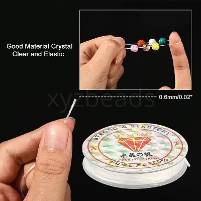 Flat Elastic Crystal String EW-F001-13-1