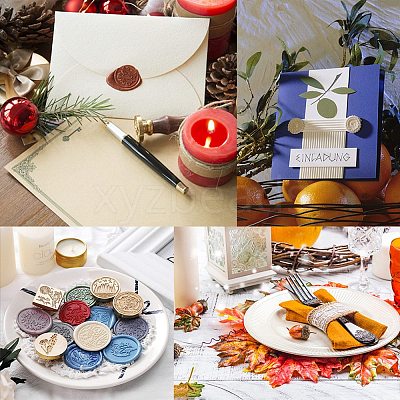 Wax Seal Stamp Set AJEW-WH0208-580-1