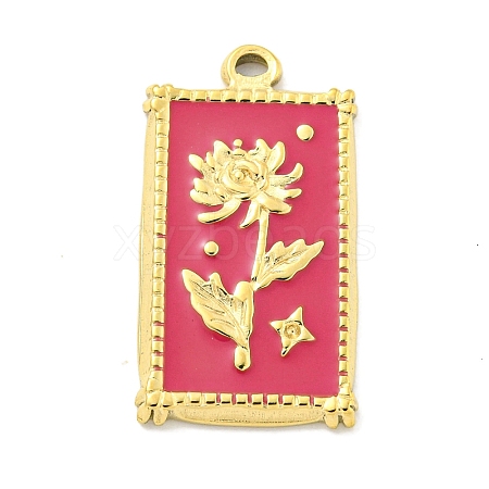 Real 18K Gold Plated PVD Vacuum Plating 304 Stainless Steel Pendants STAS-L278-012G-01-1