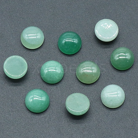 Natural Green Aventurine Cabochons PW-WG51238-02-1