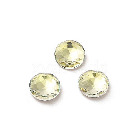 Glass Rhinestone Cabochons RGLA-P037-10A-D337-1