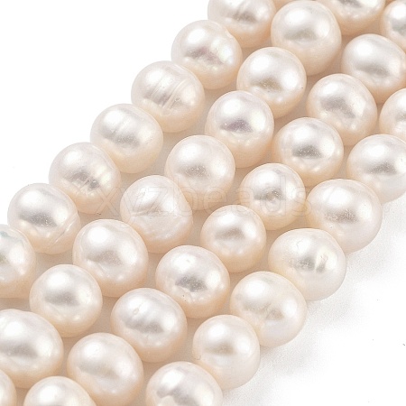 Natural Cultured Freshwater Pearl Beads Strands PEAR-C003-18D-1
