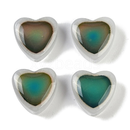 Two Tone Glass Beads GLAA-Z007-10C-1