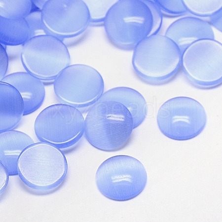 Cat Eye Cabochons CE-J002-8mm-07-1