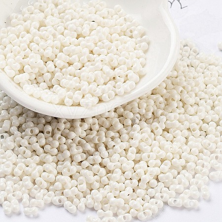 Baking Paint Glass Seed Beads SEED-A033-05D-1