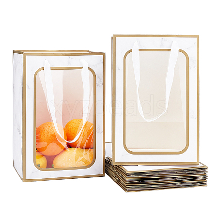 Rectangle Paper Bags LS-CARB-WH00012-02B-1