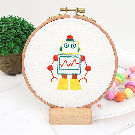 DIY Embroidery Starter Kits DIY-P077-111-1