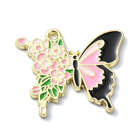 Alloy Enamel Pendants FIND-Q102-07A-1