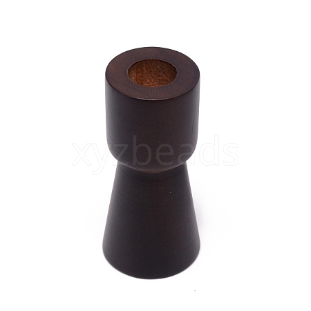 Wooden Candle Holder AJEW-WH0251-54B-01-1