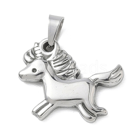 304 Stainless Steel Pendants STAS-B141-01B-P-1