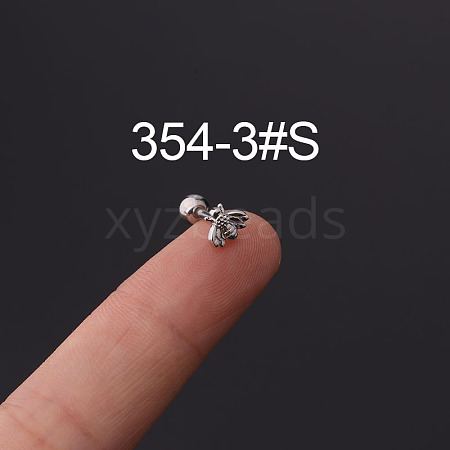 316L Stainless Steel Cartilage Earrings WG094CA-03-1